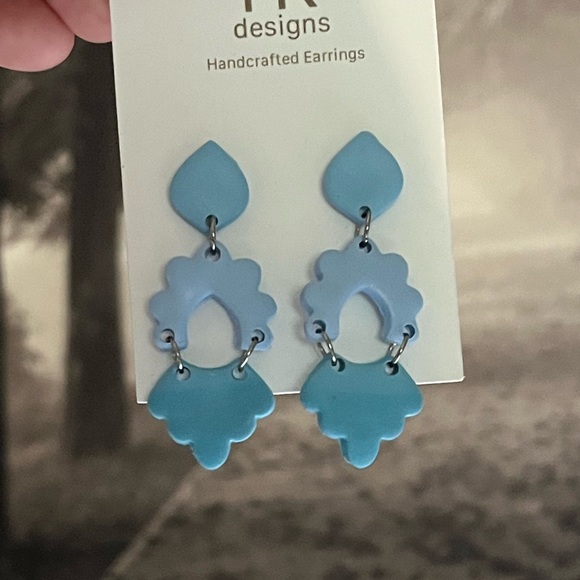 NWT Handcrafted Clay Earrings - Picture 10 of 10